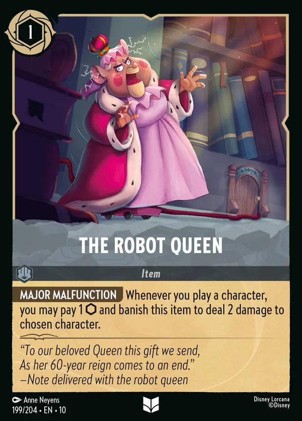 The Robot Queen — Disney Lorcana Item card from Whispers in the Well