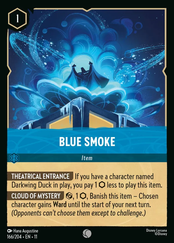 Blue Smoke — Disney Lorcana Item card from Winterspell