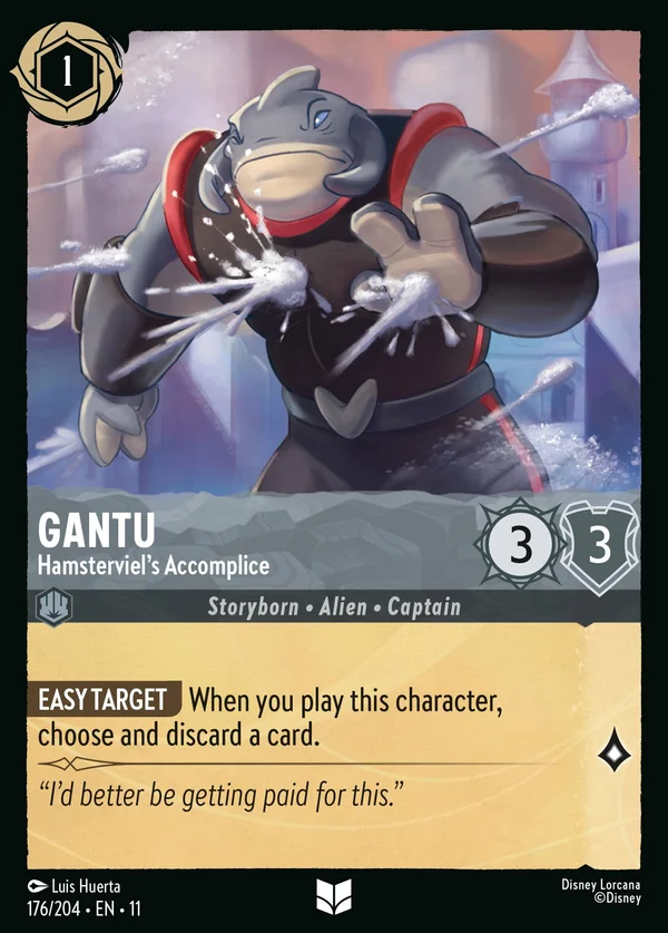 Gantu - Hamsterviel's Accomplice — Disney Lorcana Character card from Winterspell