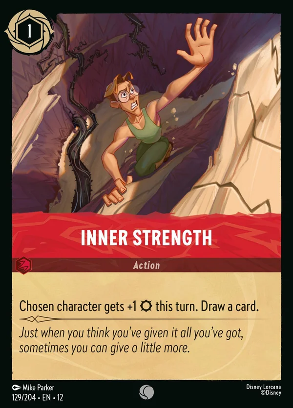 Inner Strength — Disney Lorcana Action card from Wilds Unknown