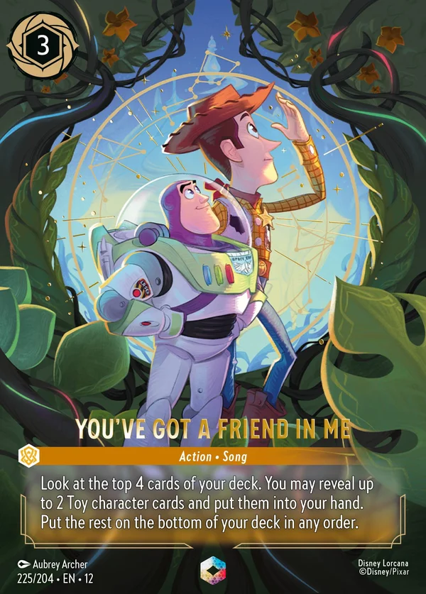You've Got a Friend in Me — Disney Lorcana Action card from Wilds Unknown