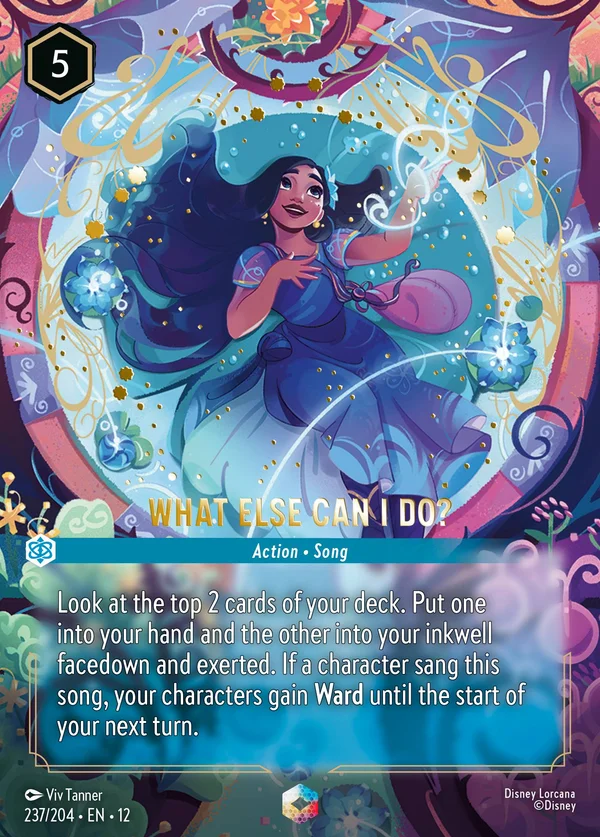 What Else Can I Do? — Disney Lorcana Action card from Wilds Unknown