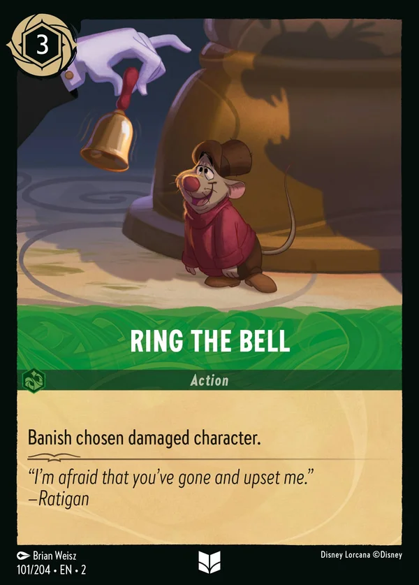 Ring the Bell — Disney Lorcana Action card from Rise of the Floodborn