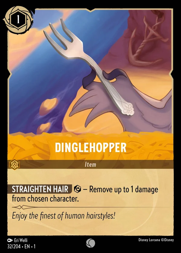 Dinglehopper — Disney Lorcana Item card from The First Chapter