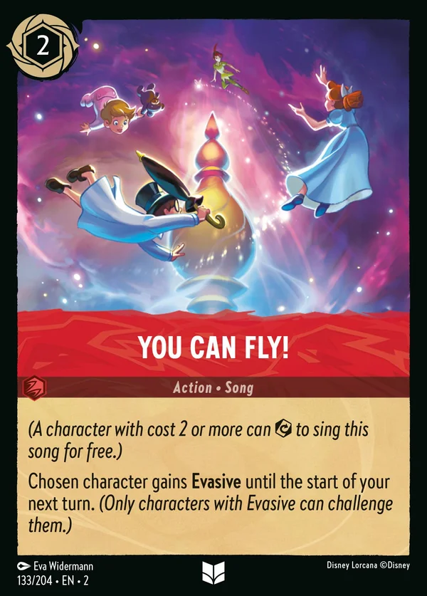 You Can Fly! — Disney Lorcana Action card from Rise of the Floodborn