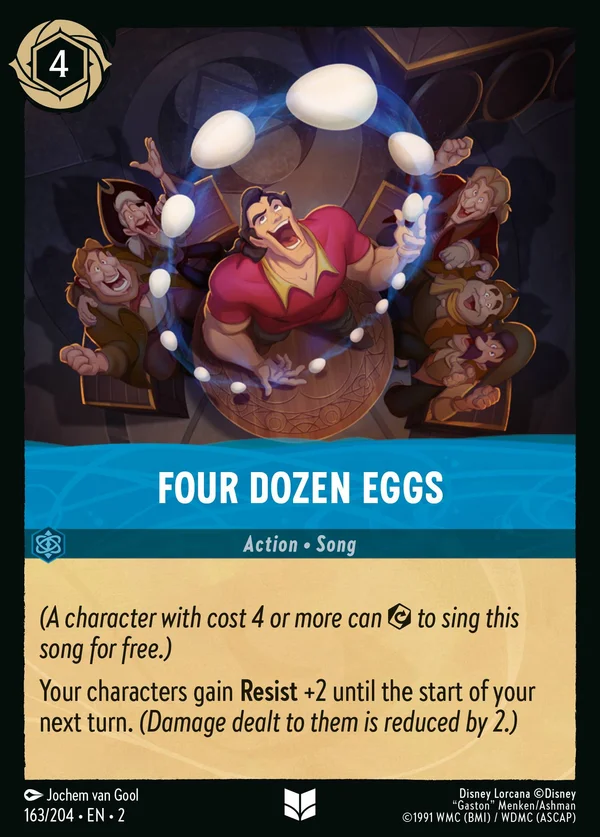 Four Dozen Eggs — Disney Lorcana Action card from Rise of the Floodborn