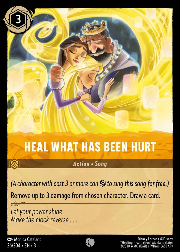 Heal What Has Been Hurt — Disney Lorcana Action card from Into the Inklands