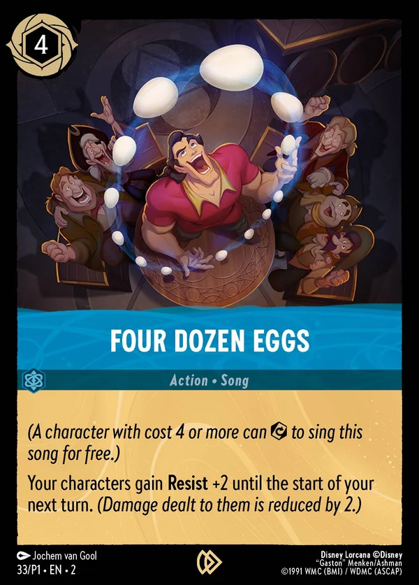 Four Dozen Eggs — Disney Lorcana Action card from Rise of the Floodborn