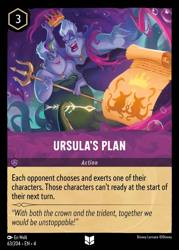 Ursula's Plan — Disney Lorcana Action card from Ursula's Return