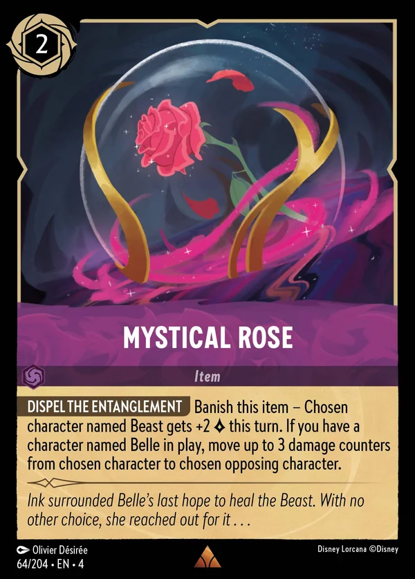 Mystical Rose — Disney Lorcana Item card from Ursula's Return