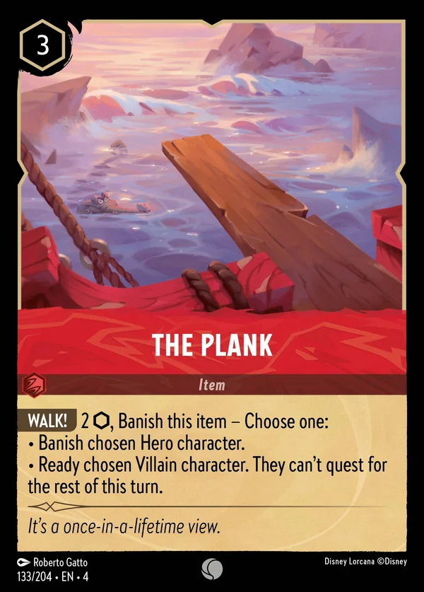 The Plank — Disney Lorcana Item card from Ursula's Return