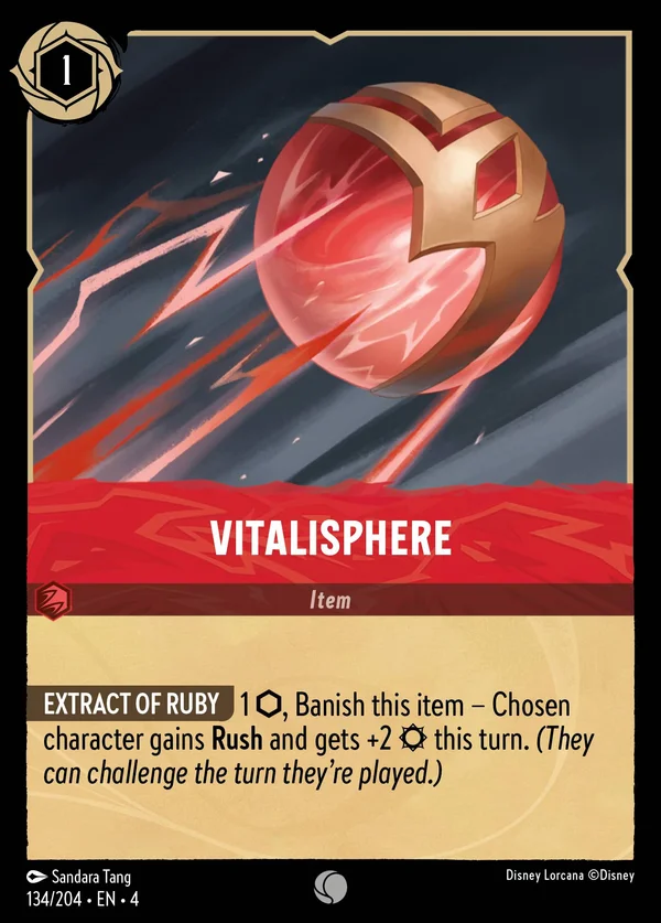 Vitalisphere — Disney Lorcana Item card from Ursula's Return