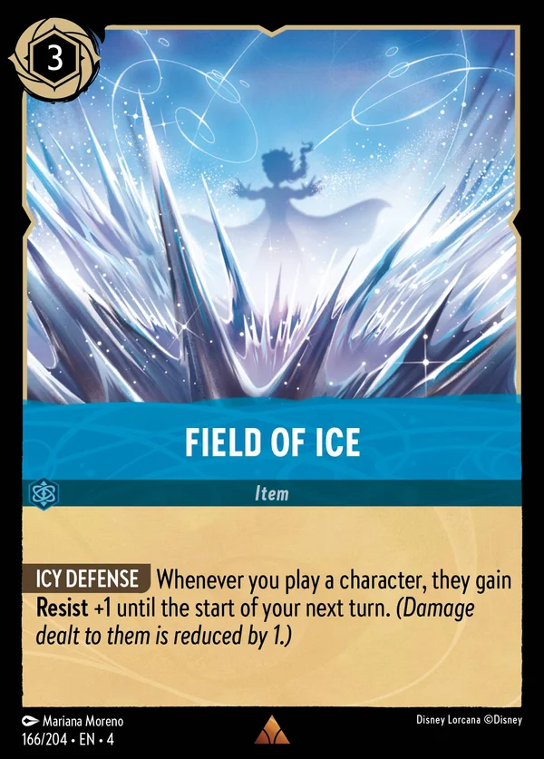 Field of Ice — Disney Lorcana Item card from Ursula's Return