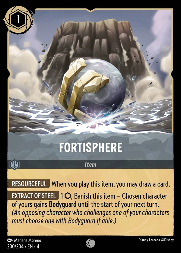 Fortisphere — Disney Lorcana Item card from Ursula's Return