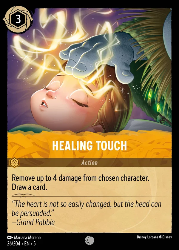 Healing Touch — Disney Lorcana Action card from Shimmering Skies