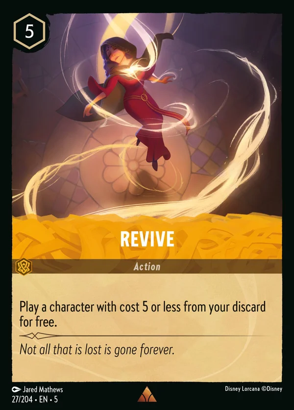 Revive — Disney Lorcana Action card from Shimmering Skies
