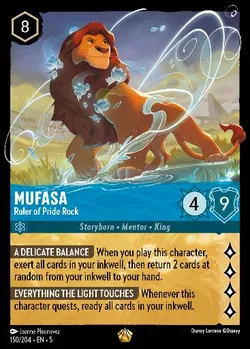 Mufasa - Ruler of Pride Rock