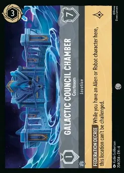 Galactic Council Chamber - Courtroom
