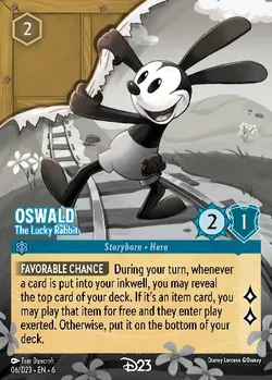Oswald - The Lucky Rabbit — Sapphire Character