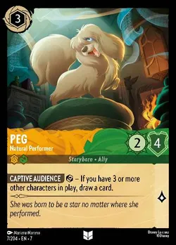 Peg - Natural Performer