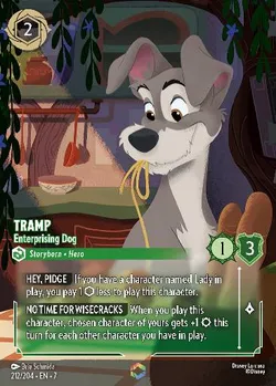 Tramp - Enterprising Dog