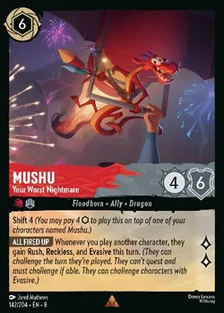 Mushu - Your Worst Nightmare — Ruby-Steel Character