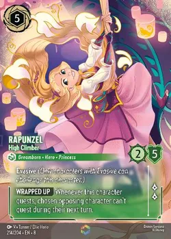 Rapunzel - High Climber — Emerald Character