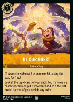 Be Our Guest