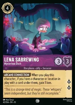 Lena Sabrewing - Mysterious Duck