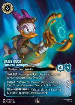 Daisy Duck - Paranormal Investigator — Sapphire Character