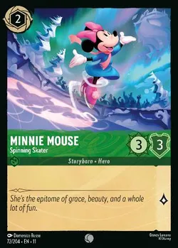 Minnie Mouse - Spinning Skater
