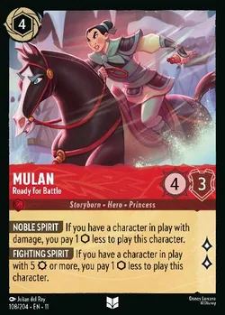 Mulan - Ready for Battle