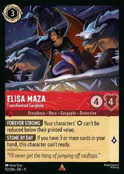 Elisa Maza - Transformed Gargoyle