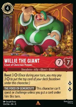 Willie the Giant - Ghost of Christmas Present