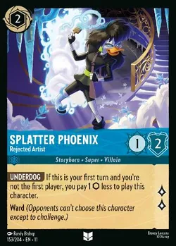 Splatter Phoenix - Rejected Artist