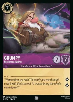 Grumpy - Soreheaded Miner