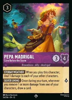 Pepa Madrigal - Calm Before the Storm — Amethyst Character