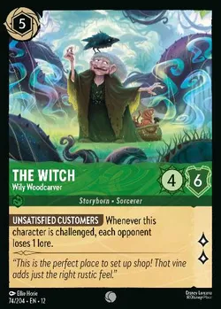 The Witch - Wily Woodcarver