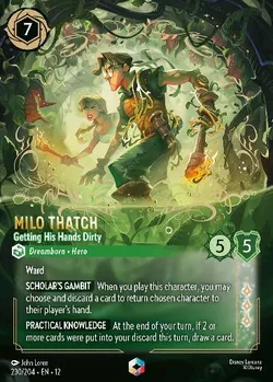Milo Thatch - Getting His Hands Dirty