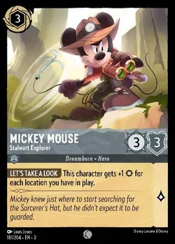 Mickey Mouse - Stalwart Explorer