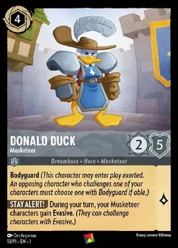 Donald Duck - Musketeer