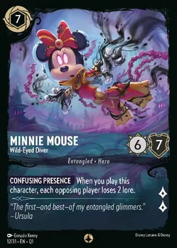 Minnie Mouse - Wild-Eyed Diver
