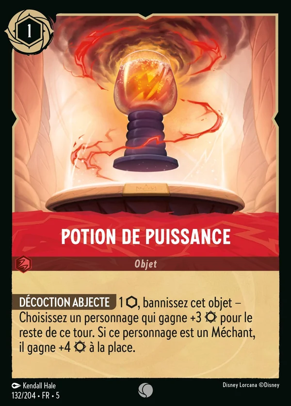 Potion de puissance — Disney Lorcana Objet card from Shimmering Skies