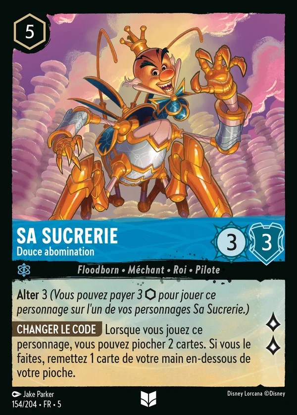Sa Sucrerie - Douce abomination — Disney Lorcana Personnage card from Shimmering Skies
