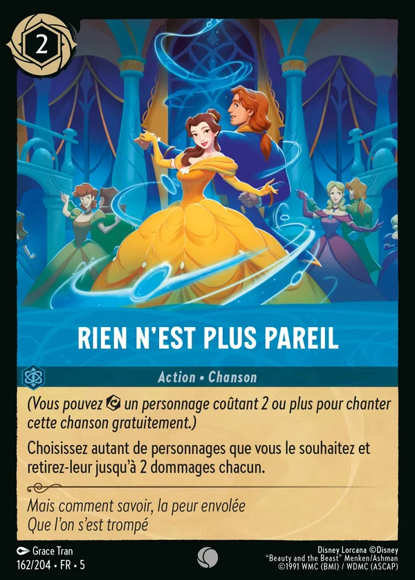 Rien n'est plus pareil — Disney Lorcana Action card from Shimmering Skies