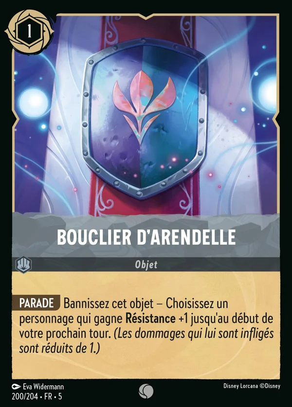Bouclier d'Arendelle — Disney Lorcana Objet card from Shimmering Skies