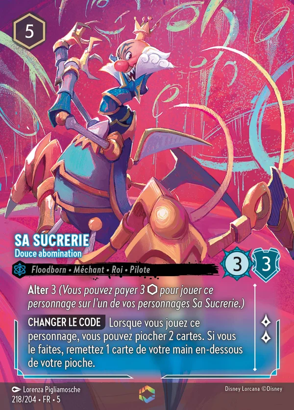 Sa Sucrerie - Douce abomination — Disney Lorcana Personnage card from Shimmering Skies