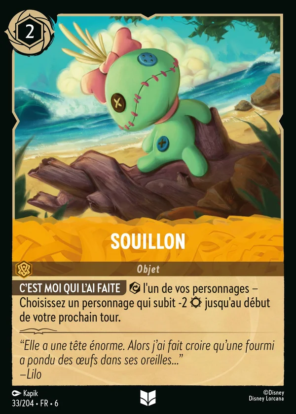 Souillon — Disney Lorcana Objet card from Azurite Sea