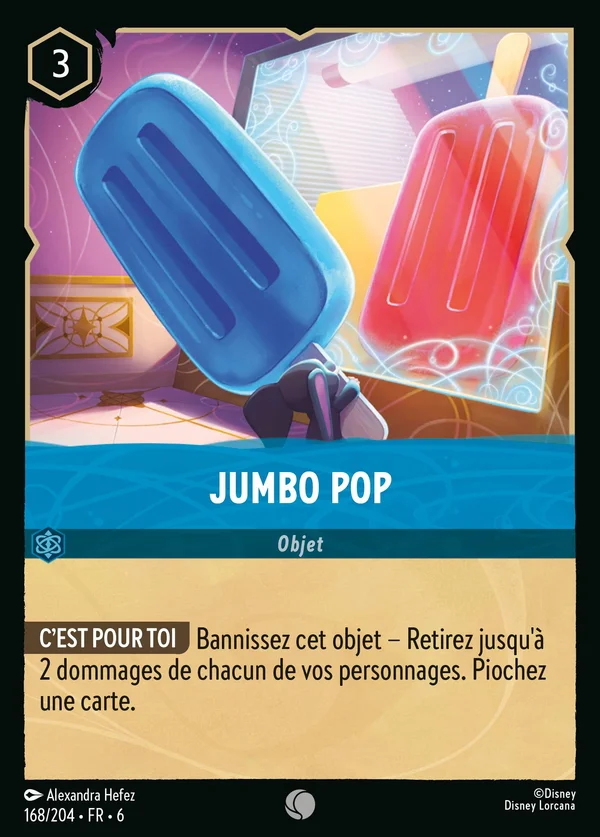 Jumbo Pop — Disney Lorcana Objet card from Azurite Sea