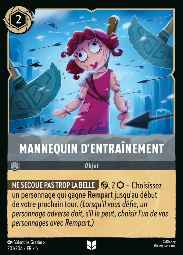 Mannequin d'entraînement — Disney Lorcana Objet card from Azurite Sea